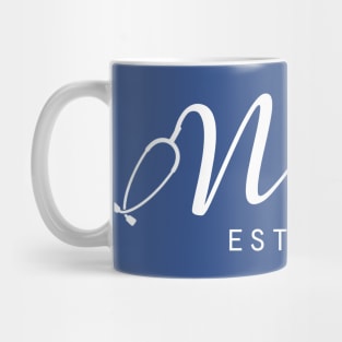 Nurse Est 2019 Graduation Shirt Gift Stethoscope Mug